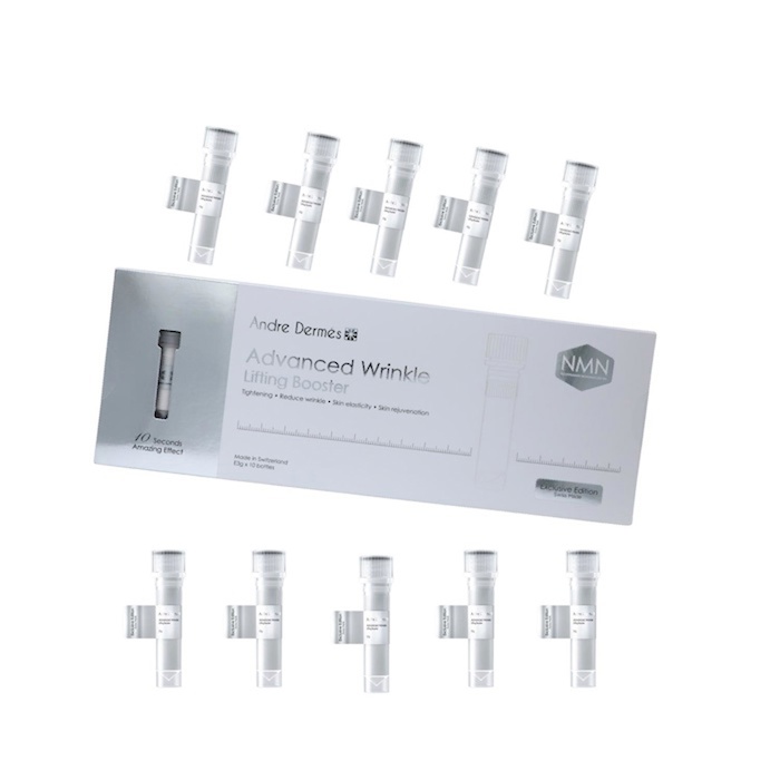 Andre Dermes 10秒NMN精华微雕粉 (拉提紧致/淡化皱纹/改善色斑/水油平衡/填充面部凹陷) (每支e3g/10支一盒) AD001 Fixed SizeProduct Thumbnail