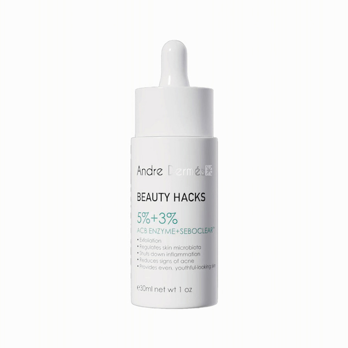 Andre Dermes Beauty Hacks 5 Percent ACB Enzyme Plus 3 Percent Seboclear Serum 30mlProduct Thumbnail