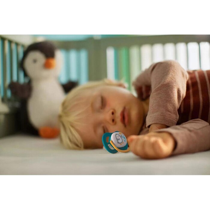 Philips avent PHILIPS AVENT Ultra air Animals Pacifiers (Boy)(6-18M)(Pack of 2)Made in the Netherlands Fixed SizeProduct Thumbnail