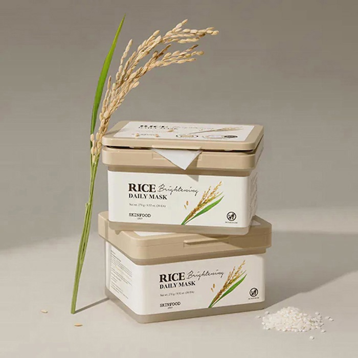 SkinFood Rice Daily Brightening Exfoliating Cleanser Mask 30 sheetsProduct Thumbnail