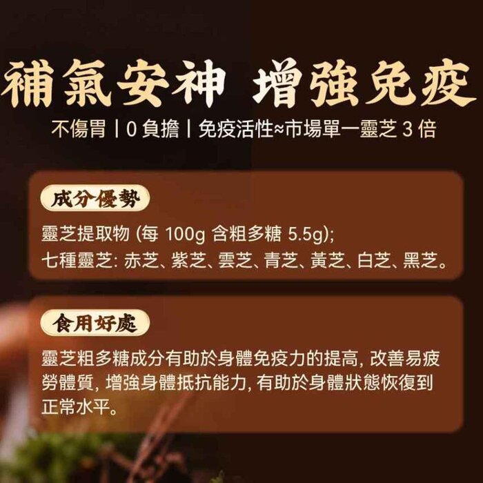 ??? 廣仁堂 廣仁堂 七色靈芝30粒 Fixed SizeProduct Thumbnail