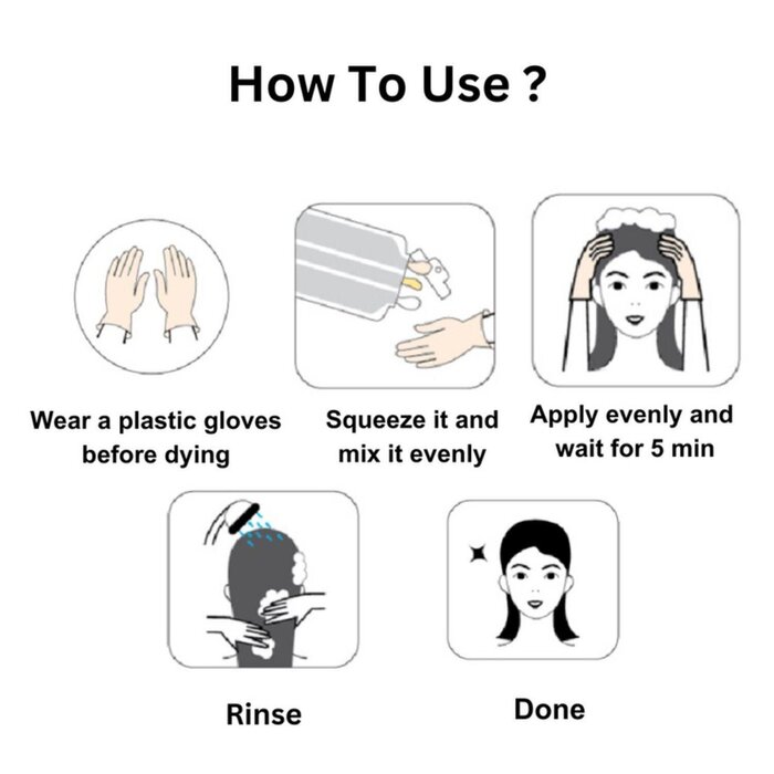 Pyeonan Haraz 5 Min Shampoo Hair Color & Ampoule Fixed SizeProduct Thumbnail