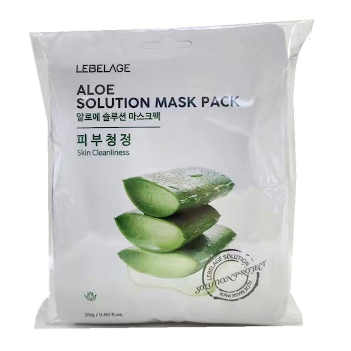 Lebelage Solution Mask Pack (Aloe) 25g x 10pcsProduct Thumbnail