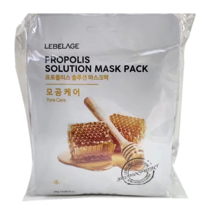 Lebelage Solution Mask Pack (Propolis) 25g x 10pcsProduct Thumbnail