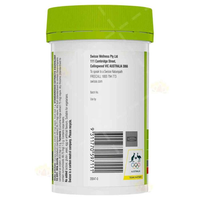 Swiss Ultiboost Liver Detox 200 CapsulesProduct Thumbnail