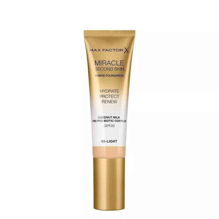Max Factor Miracle Second Skin Hybrid Foundation SPF20 30mlProduct Thumbnail