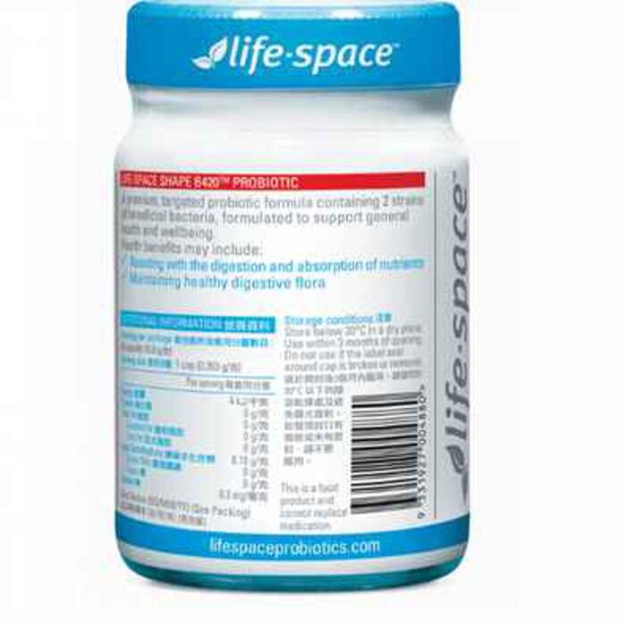 life-space Shape B420 Probiotic 60 CapsulesProduct Thumbnail