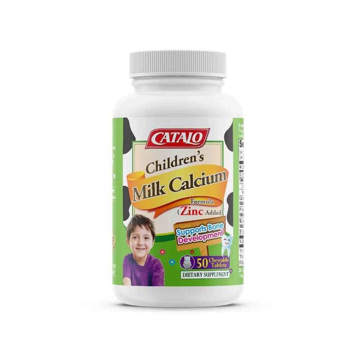 Catalo Childrens Milk Calcium Formula -Zinc Added 100 Chewable TaProduct Thumbnail