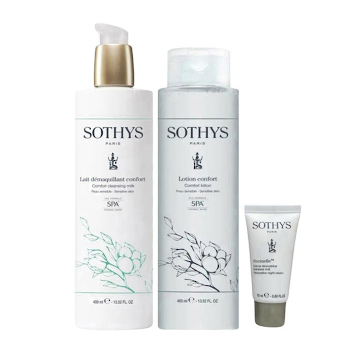 Sothys Comfort Cleansing Milk and Lotion Set (Free 15ml Cream) 2 x 400ml (15mlProduct Thumbnail