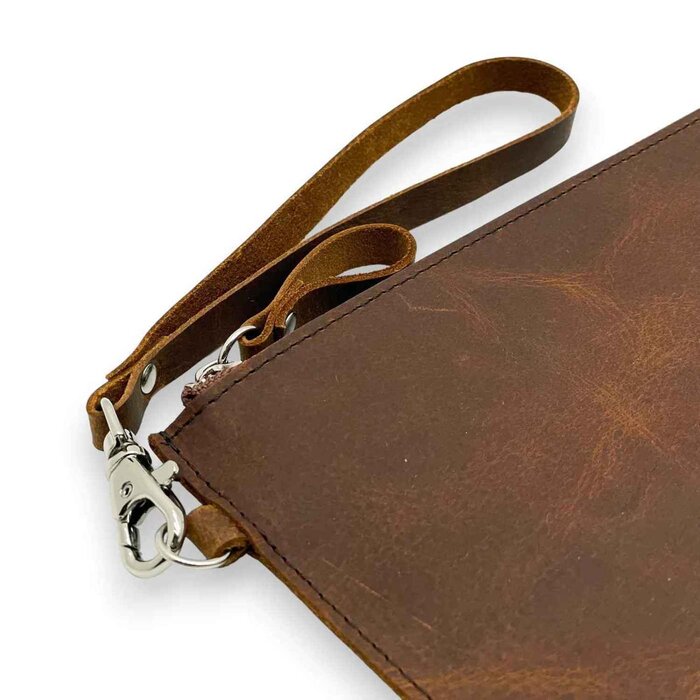 Leatheraft HALSTON Distressed Business Leather Business Portfolio Case(Coffee) 28x19.5cmProduct Thumbnail