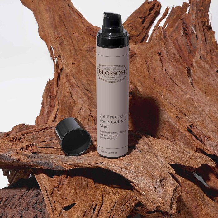 Blossom Blossom Oil-Free Zinc Face Gel for Men, Designed from the UK Fixed SizeProduct Thumbnail