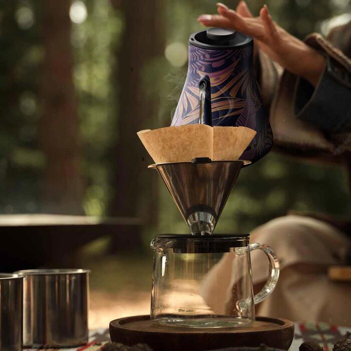 Cocinare Temperature Control Timing Pour Over Coffee Maker Cocinare Flow USA Fixed SizeProduct Thumbnail