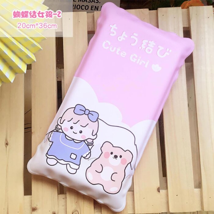 Jinwell Summer Ice Pillow To Cool Down The Heat And Nap Pillow Car Cooling Pad Cool Cushion Bear