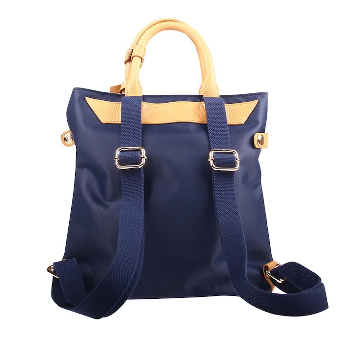 jinwell Samuel Ashley Collapsible Two-Way Multi-Purpose Bag Backpack BlueProduct Thumbnail