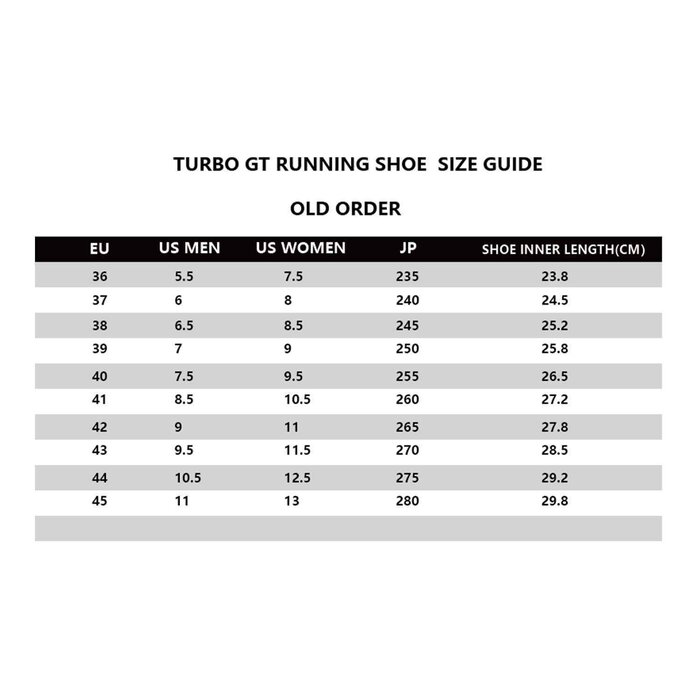 OLD ORDER OLD ORDER TURBO GT RUNNING SHOE WHITE-SILVER 42Product Thumbnail
