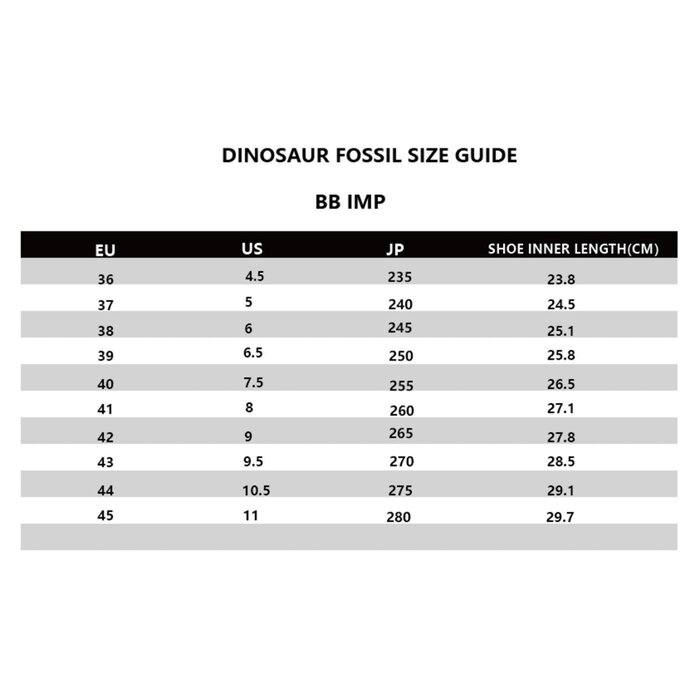 OLD ORDER BBIMP DINOSAUR FOSSIL SNEAKERS BLACK 45Product Thumbnail