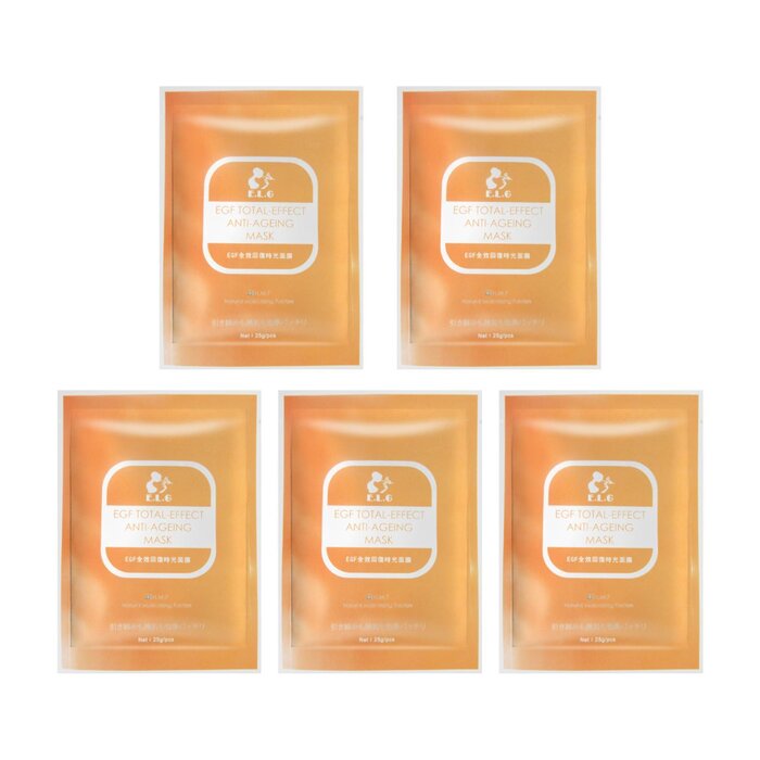 E.L.G EGF Total-Effect Anti-Ageing Mask 5pcsProduct Thumbnail