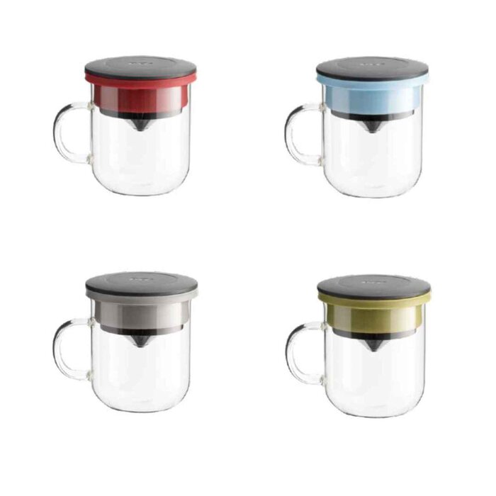 PO: Inactive -Duo Dripper Mug 2.0 ( Grey Lid with Grey Ring ) Grey - 350mlProduct Thumbnail