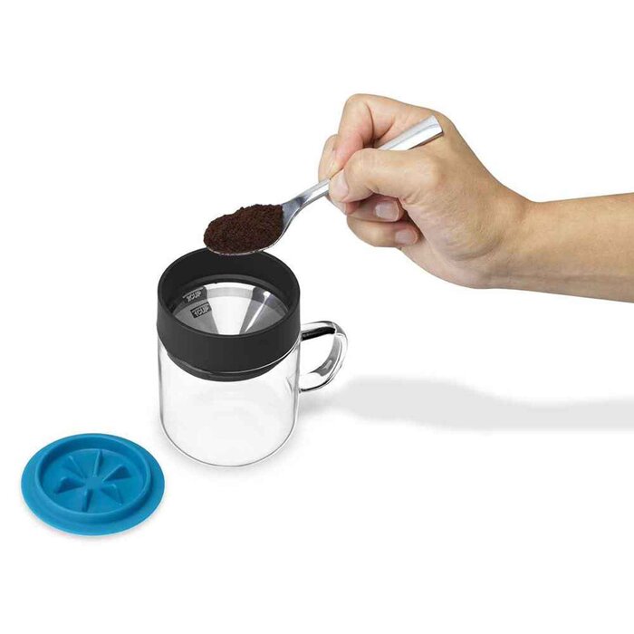 PO: Inactive - Mini Dripper Coffee Mug Red Lid with BlProduct Thumbnail