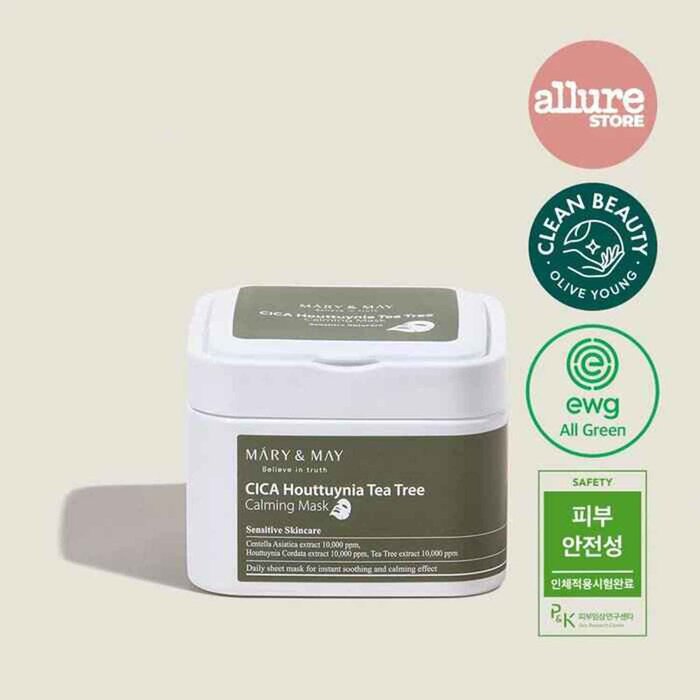 Mary May Cica Houttuynia cordata Tea Tree Calming Mask Pack