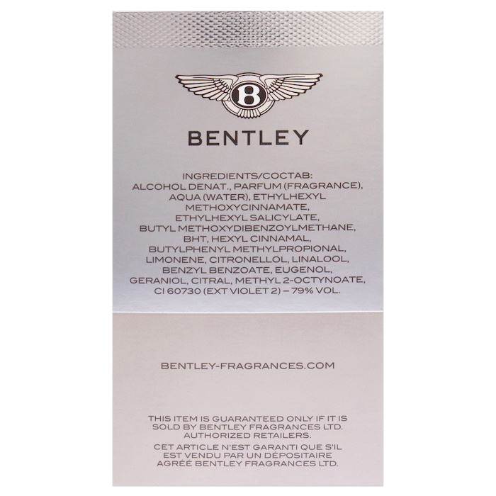 Bentley Bentley Infinite by Bentley for Men 3.4 oz EDT Spray Fixed SizeProduct Thumbnail