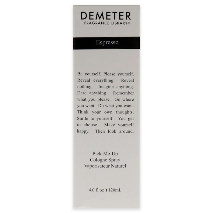 Demeter Espresso by Demeter for Unisex 4 oz Cologne Spray Fixed SizeProduct Thumbnail