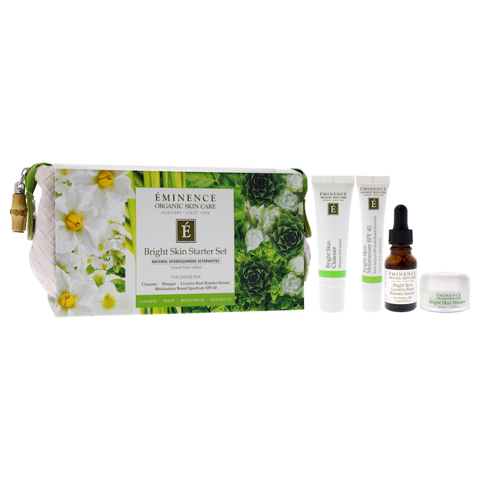 Eminence Bright Skin Starter Set by Eminence for Unisex - 5 Pc 1oz Bright Skin Cleanser, 0.5oz Bright Skin Masque, 0.5oz Bright S 5Product Thumbnail