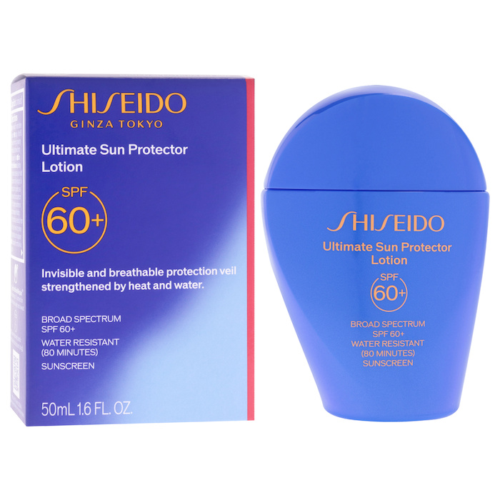 Shiseido Ultimate Sun Protector Lotion SPF 60 Plus by Shiseido for Women - 1.6 oz Sunscreen 1.6Product Thumbnail