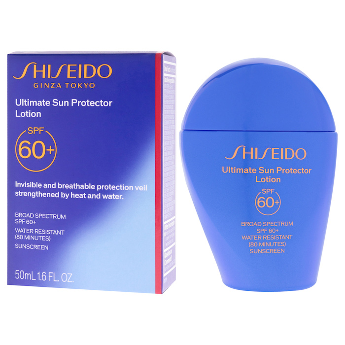 Shiseido Ultimate Sun Protector Lotion SPF 60 Plus by Shiseido for Women - 1.6 oz Sunscreen 1.6Product Thumbnail