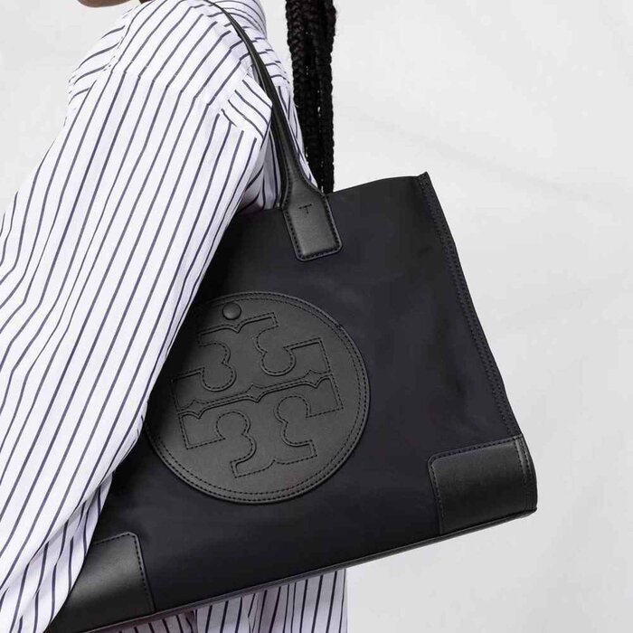 Tory Burch Tory Burch ELLA系列小號尼龍女士托特包 88578-001 黑色 Picture ColorProduct Thumbnail