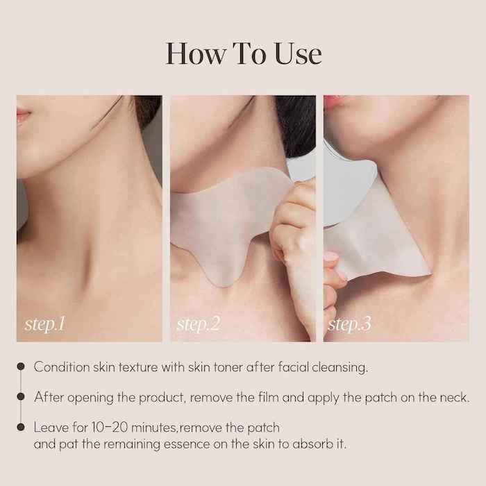 MARSHIQUE WRINKLE REPAIR HYDROGEL NECK PATCH 4 PatchesProduct Thumbnail