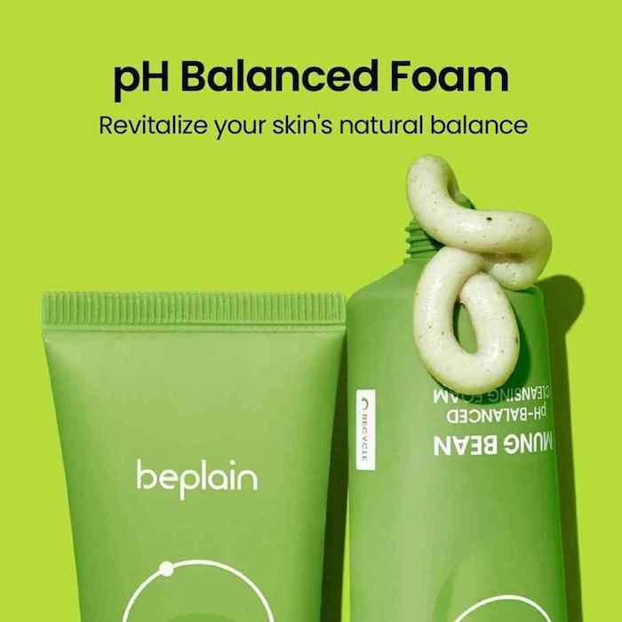 Beplain Mung Bean ph Balanced Cleansing Foam 80mlProduct Thumbnail
