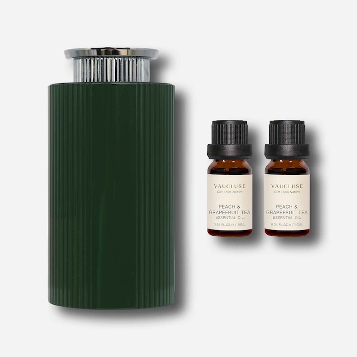 VAUCLUSE Ribbed Essential Oil Diffuser (Abyssal Green) undefinedProduct Thumbnail