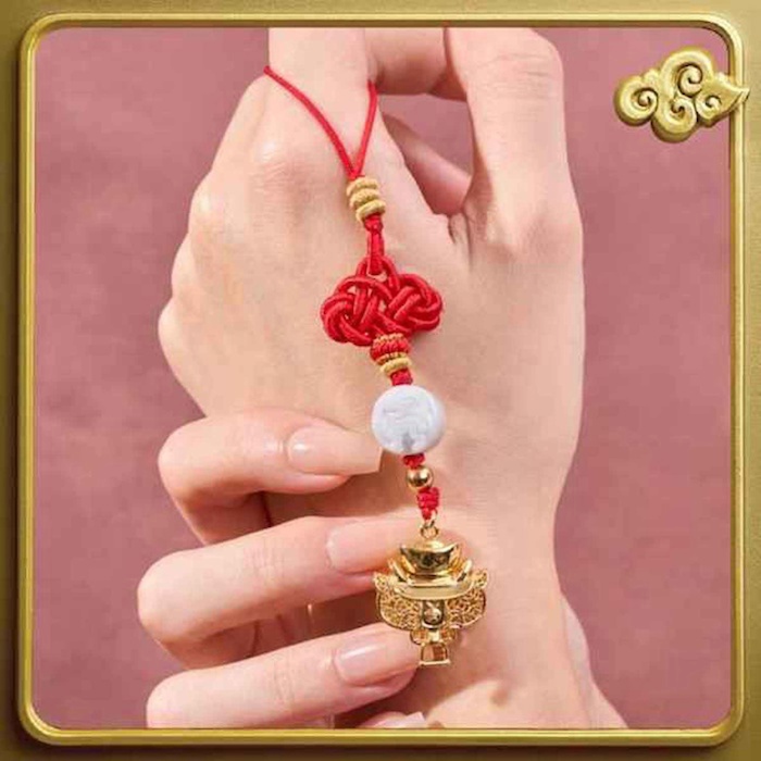 Ji Qing Tang Bai Jie - Horse Carrying Golden Treasures Hanging Charm undefinedProduct Thumbnail