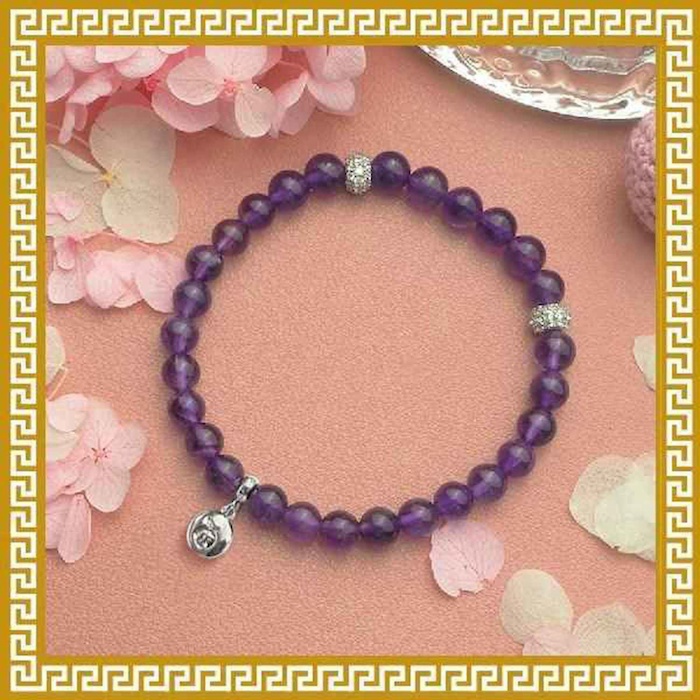 Ji Qing Tang Amethyst Bracelet - Gem of Noble Favor undefinedProduct Thumbnail
