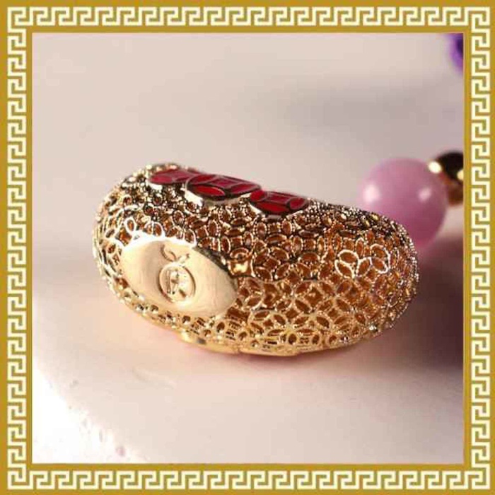 Ji Qing Tang Lepidolite Pendant of Ninefold Purple Ascension PurpleProduct Thumbnail