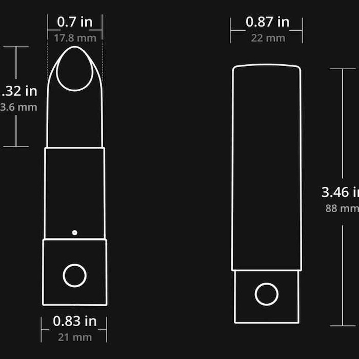 LOVENSE Exomoon Lipstick Vibrator 1 pcProduct Thumbnail