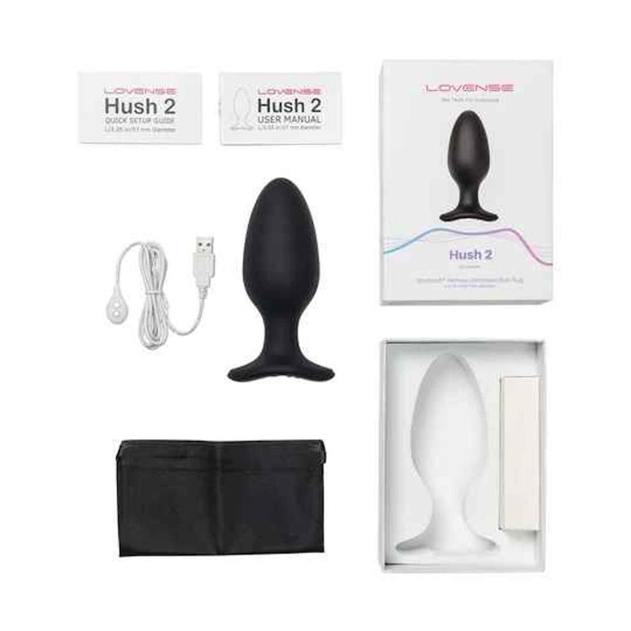 LOVENSE LOVENSE HUSH 2 Remote Controlled Butt Plug LProduct Thumbnail
