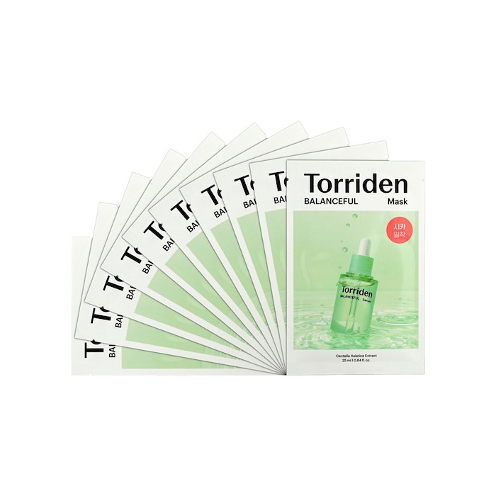 Torriden Torriden Balanceful Centella Asiatica Extract Mask 10pcsProduct Thumbnail