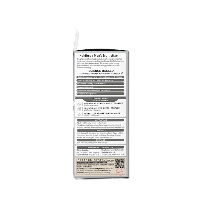 holdbody Holdbody Men's Multivitamin 30pcsProduct Thumbnail
