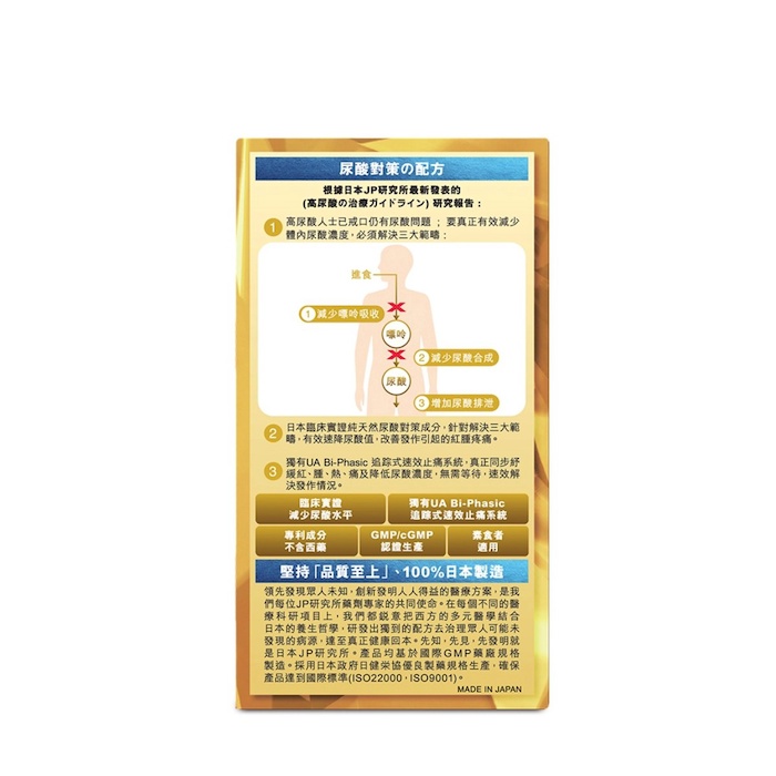 RETURN Return Uric Ease 60pcsProduct Thumbnail