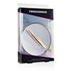 Tweezerman Rose Gold Mini Slant Tweezer And 10X Mirror -