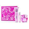 Versace Bright Crystal Absolu Coffret: Eau De Parfum Spray 90ml/3oz + Perfumed Bath & Shower Gel 150m/5oz + Eau De Parfum Roller Ball 10ml/0.3oz 3pcs