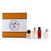 Hermes Miniature Coffret: Twilly D'Hermes, Jour D'Hermes Absolu, Eau De Rhubarbe Ecarlate, Eau Des Merveilles 4x7.5ml/0.25oz