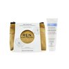 Ren Rosa Centifolia Cleanse & Reveal Starter Kit: Hot Cloth Cleanser 100ml + 100% Unbleached Cotton Cloths 2pcs 3pcs
