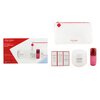 Shiseido Age Defense Ritual Essential Energy Set (For All Skin Types): Moisturizing Cream 50ml + Cleansing Foam 5ml + Softener Enriched 7ml + Ultimune Concentrate 10ml + Eye Definer 5ml 5pcs+1pouch