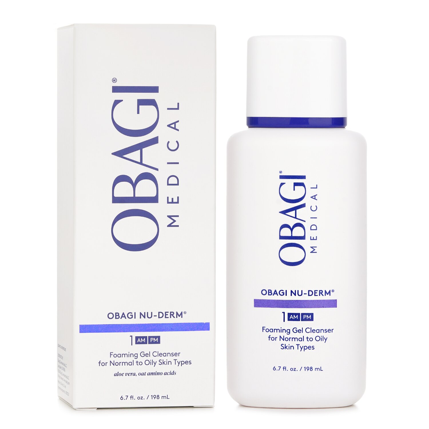 Obagi Nu Derm Foaming Gel Cleanser (Random Packaging) 198ml/6.7oz