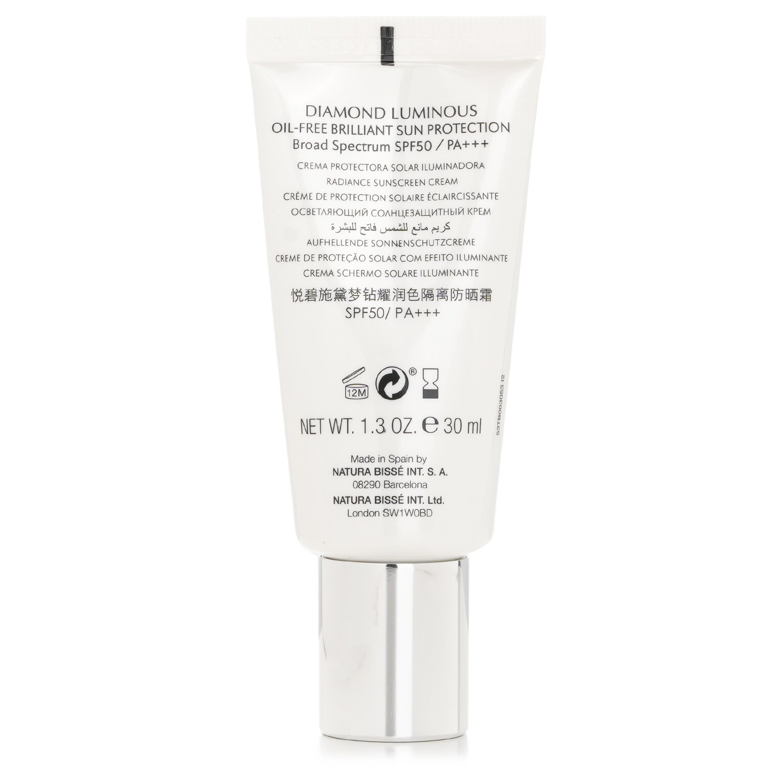 Natura Bisse Diamond White Oil-Free Brilliant Protection SPF 50 PA+++ 30ml/1oz