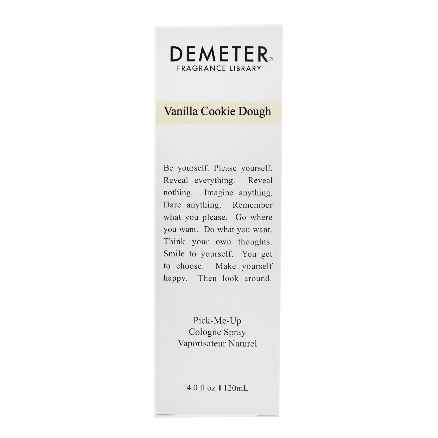 Demeter Vanilla Cookie Dough كولونيا سبراي 120ml/4oz