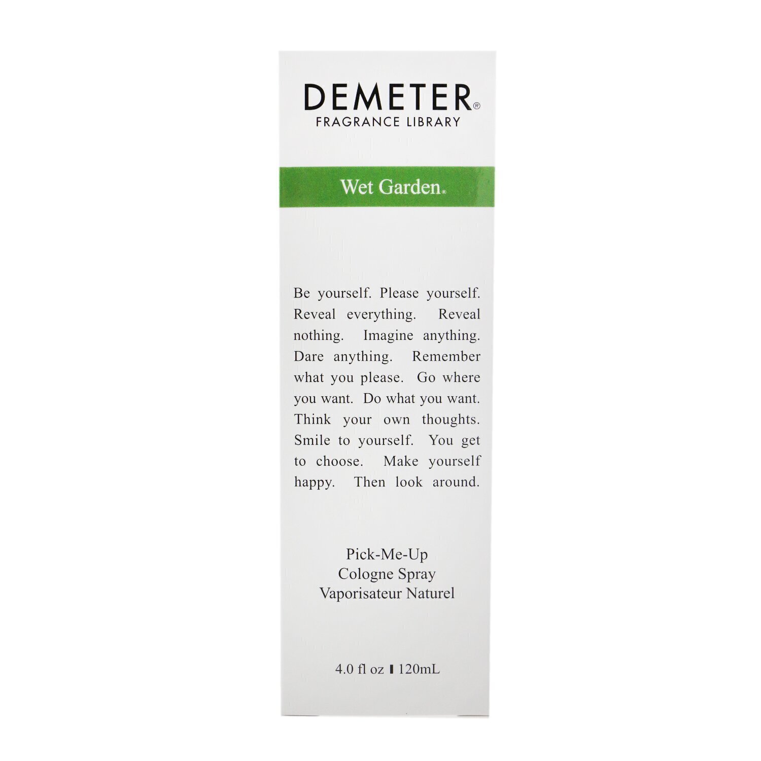 Demeter Wet Garden Cologne Spray 120ml/4oz